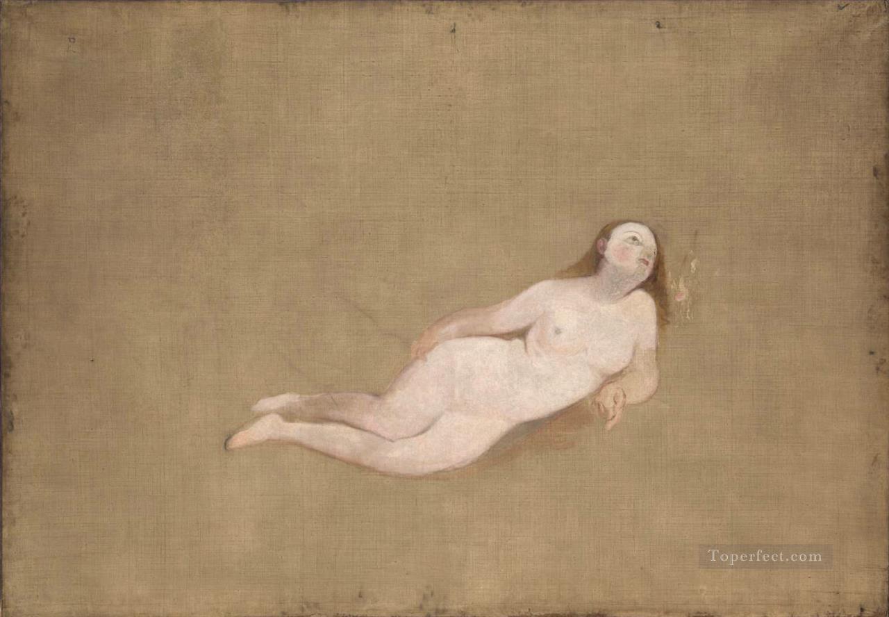 Two Recumbent Nude Turner Oil Paintings